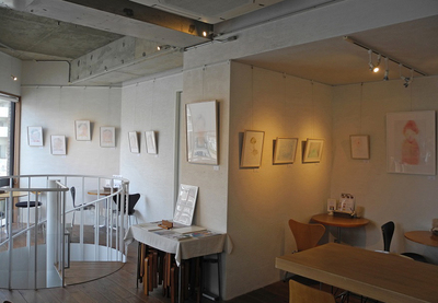 本日より、豊田直子 木版画展 「humming」 はじまります。